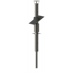Jeremias Saunan Piippu Premium, Ø115 mm, 2,5 m, rst