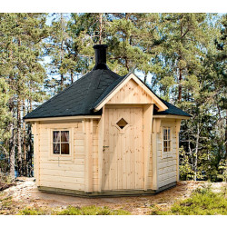 Huvimaja Jalotakka Kota 8-kulmainen (9,5m²)