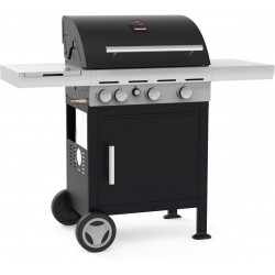 Kaasugrilli Barbecook Spring 3212, 4 poltinta, sivukeitin