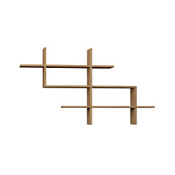 Kirjahylly Linento Furniture Halic, tammipuu