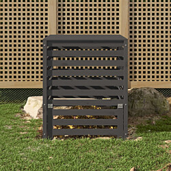 Komposti harmaa 82,5x82,5x99,5 cm, mänty