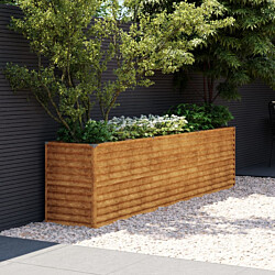 Istutuslaatikko 291x50x69 cm corten-teräs