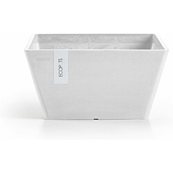 Kukkaruukku Ecopots Berliini 31cm valkoinen