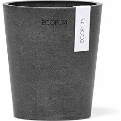 Kukkaruukku Ecopots Morinda 11cm tummanharmaa