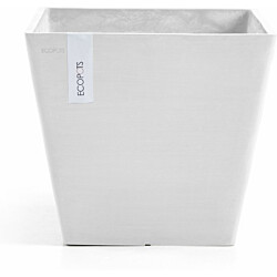 Kukkaruukku Ecopots Rotterdam 50cm valkoinen