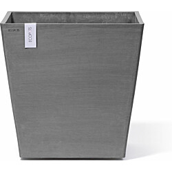 Kukkaruukku pyörillä Ecopots Rotterdam 50cm harmaa