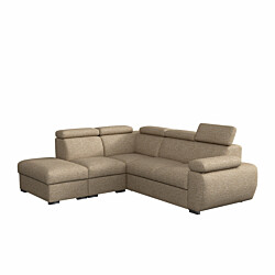Kulmasohva BOSTON Rahi+1p(65)+R+2r, 7-istuttava, beige (8038)