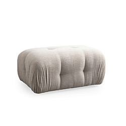 Kulmasohva Linento Furniture Petite, kermanvalkoinen, 3-istuttava