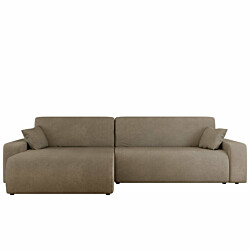 Divaanisohva PIANO L MAXI, 4-istuttava, ruskea (7291)