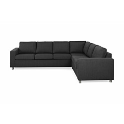 Kulmasohva Scandinavian Choice Crazy Large käännettävä 4-istuttava antrasiitti/metallijalat pyöreä