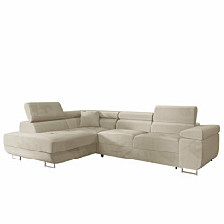 Kulmasohva TOREZIO, 4-istuttava, beige (7478)