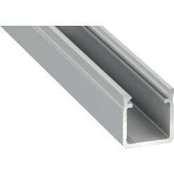 LED-asennusprofiili Lumines Y, 17x18x2020mm, anodisoitu alumiini