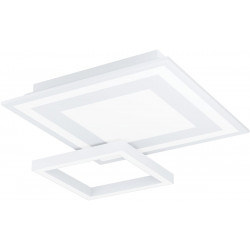 LED-Kattovalaisin Eglo connect.z Savatarila-Z, 45x45cm, 21.6W, RGBW, valkoinen