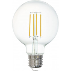 LED-Älylamppu Eglo connect.z, filamentti, E27, G80, 806lm, 6W, 2700K, kirkas