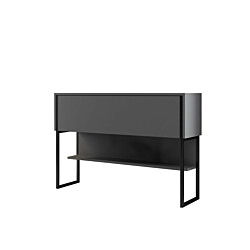Lipasto Linento Furniture Luxe, antrasiitti/musta