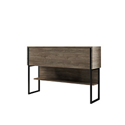Lipasto Linento Furniture Luxe, musta/puu