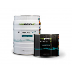 Epoksivalusarja EcoPoxy FlowCast 30L, lasikirkas
