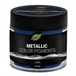 Väripigmentti EcoPoxy 15g, Azure, metallinkiilto