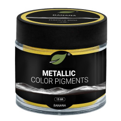 Väripigmentti EcoPoxy 15g, Banana, metallinkiilto