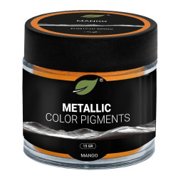 Väripigmentti EcoPoxy 15g, Mango, metallinkiilto