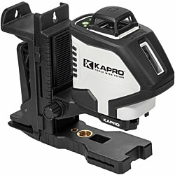Tasolaser Kapro 962 1V+1P, vihreä, IP65, kova kotelo