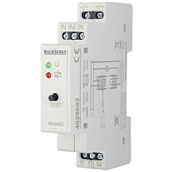 Sysäysrele Malmbergs, 1SL, 16A, 24V AC/DC