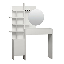 Meikkipöytä Linento Furniture Mup, valkoinen