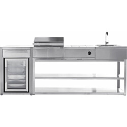 Kesäkeittiö Myoutdoorkitchen Nordic Line Tampere, ruostumaton teräs