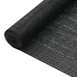 Näkösuoja 1,5x25 m HDPE 75 g/m² musta