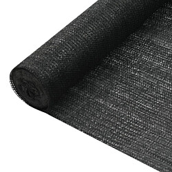 Näkösuoja 1,8x25 m HDPE 75 g/m² musta