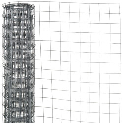 Nature Metalliverkko neliö 0,5x5 m 13 mm galvanoitu teräs