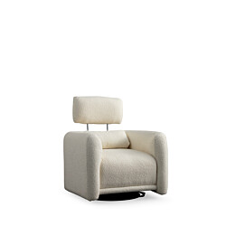 Nojatuoli Linento Furniture Boston, valkoinen