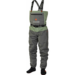Kahluuhousut Norfin Pilot Stockingfoot, harmaa XL