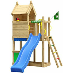 Leikkitorni Jungle Gym Resort, sininen liukumäki