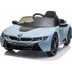 Lasten sähköauto Nordic Play Speed BMW I8, 12V, pehmytrenkailla, sininen