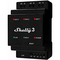 Ohjelmoitava rele Shelly Pro 3