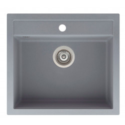 Keittiöallas Otsoson Teno, 565x510mm, komposiitti, harmaa