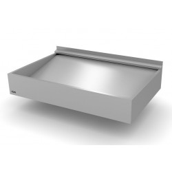 Ovikatos Designtak Box Classic, 150cm, hopea, vasen