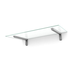 Ovikatos Designtak Easy Collection Bold Small, 150cm, huurrettu lasi, hopea kannake