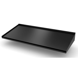 Ovikatos Designtak Simple Classic Small, 200cm, musta, vasen