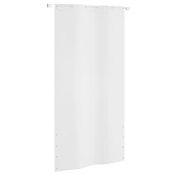 Parvekkeen suoja 120x240 cm Oxford-kangas valkoinen