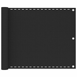 Parvekkeen Suoja HDPE 75x400 cm antrasiitti