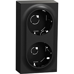 Pintakehys Schneider Electric ELKO One, 2-pintakojerasia, korkea, musta