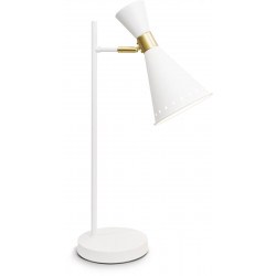 Pöytävalaisin Sessak Ayla, 52cm, valkoinen