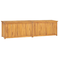 Puutarhalaatikko 200x50x55 cm, tiikki