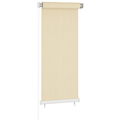 Rullaverho ulkotiloihin 60x140 cm HDPE kerma