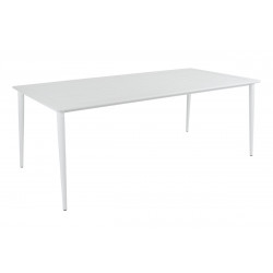 Ruokapöytä Nimes, 200cm, valkoinen