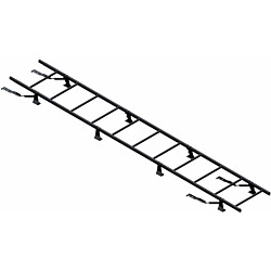 Lapetikas Ruukki SafeGrip tiilikatoille + asennussarja, 4.2m, RR2H3 antrasiitti