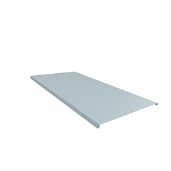 Paloluukun ylälista Ruukki Classic-katteille, Pural BT matta, 2m, RR22 harmaa