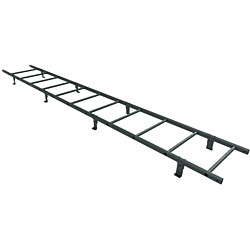 Lapetikas Ruukki SafeGrip teräskatoille + asennussarja, 6.9m, RR23 tummanharmaa
